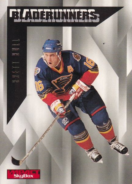 insert karta BRETT HULL 96-97 Skybox Impact Bladerunners číslo 8 of 25